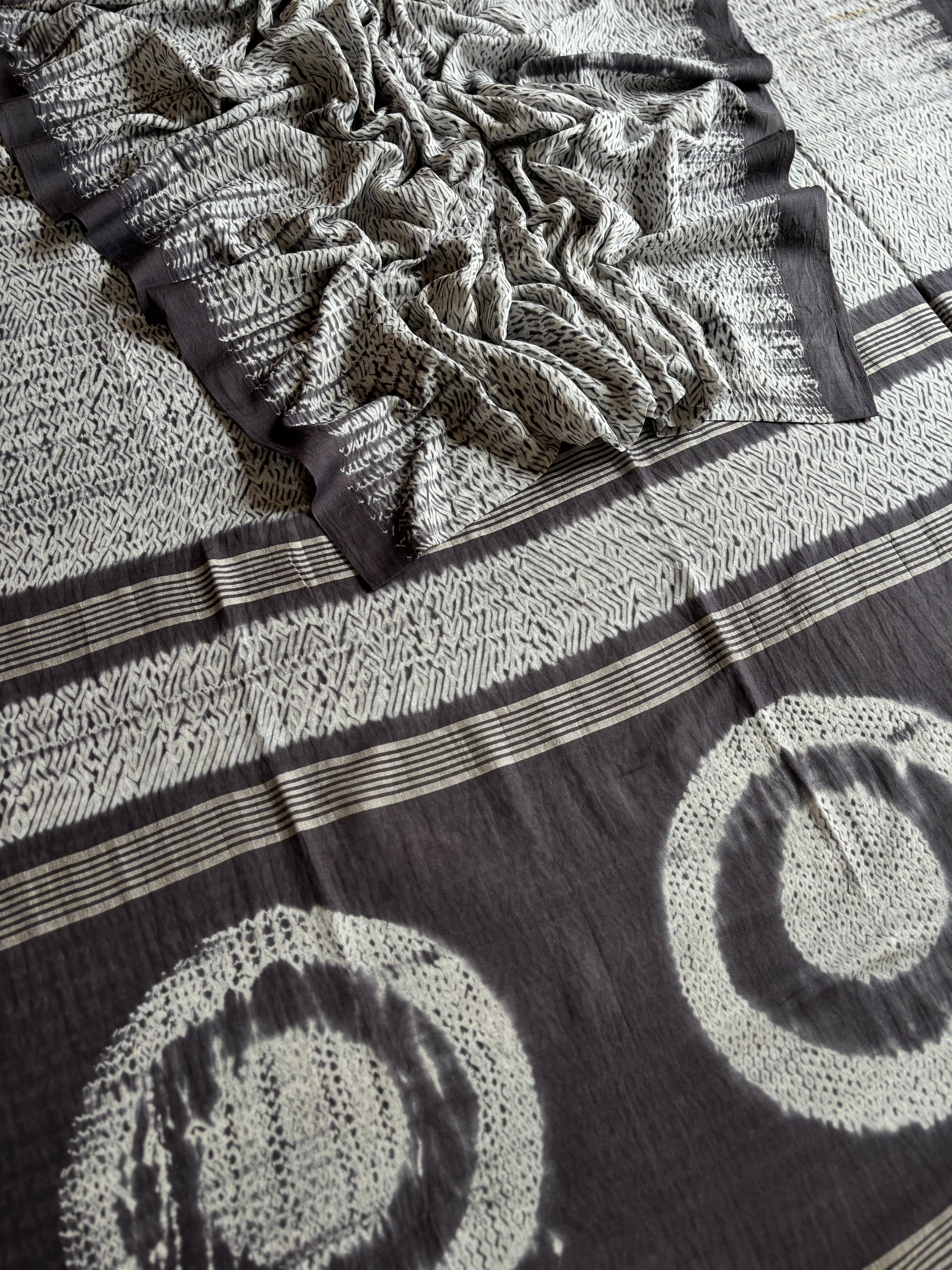 Pure Cotton Shivori Work Phulia Cotton Saree