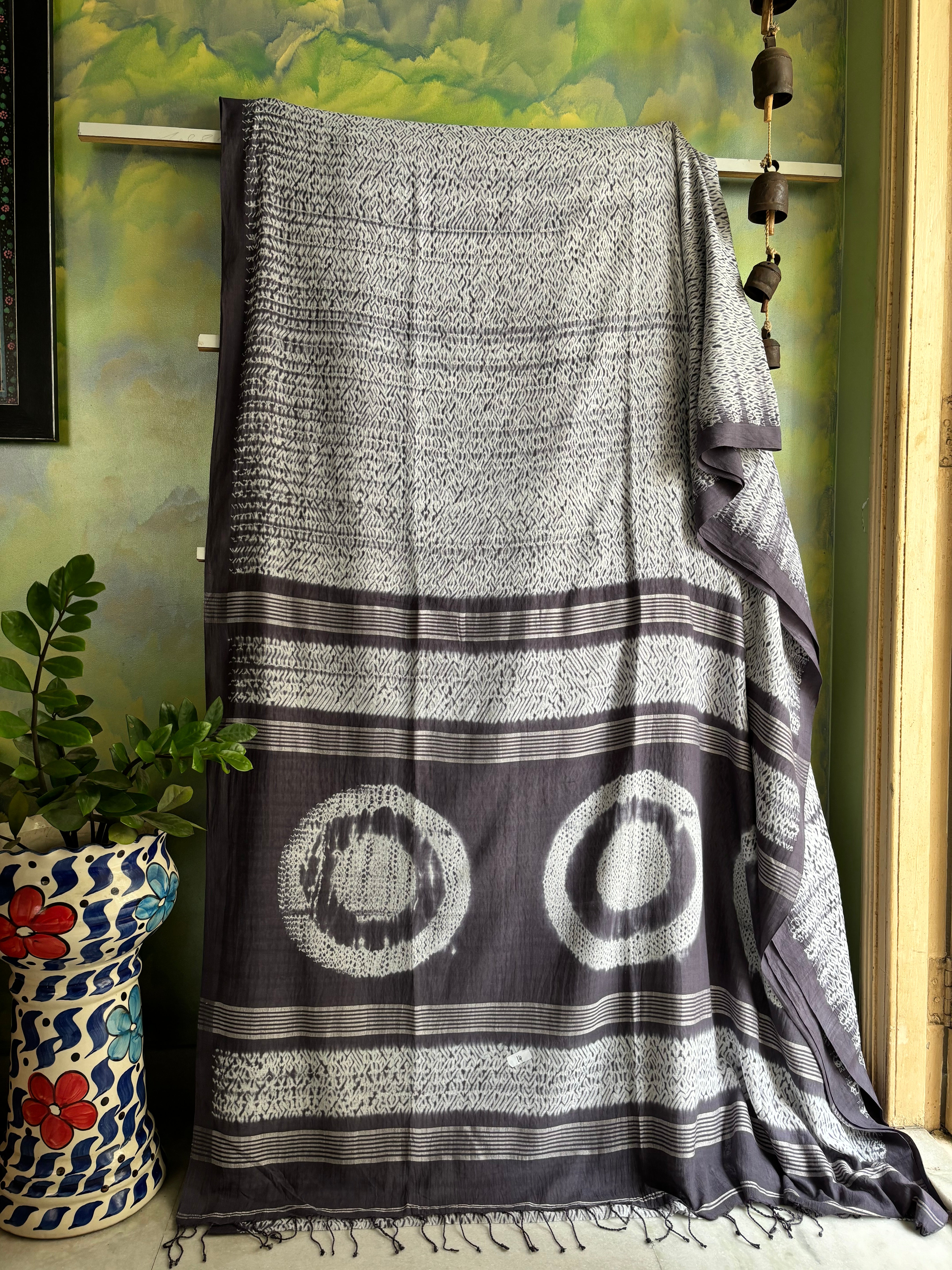 Pure Cotton Shivori Work Phulia Cotton Saree