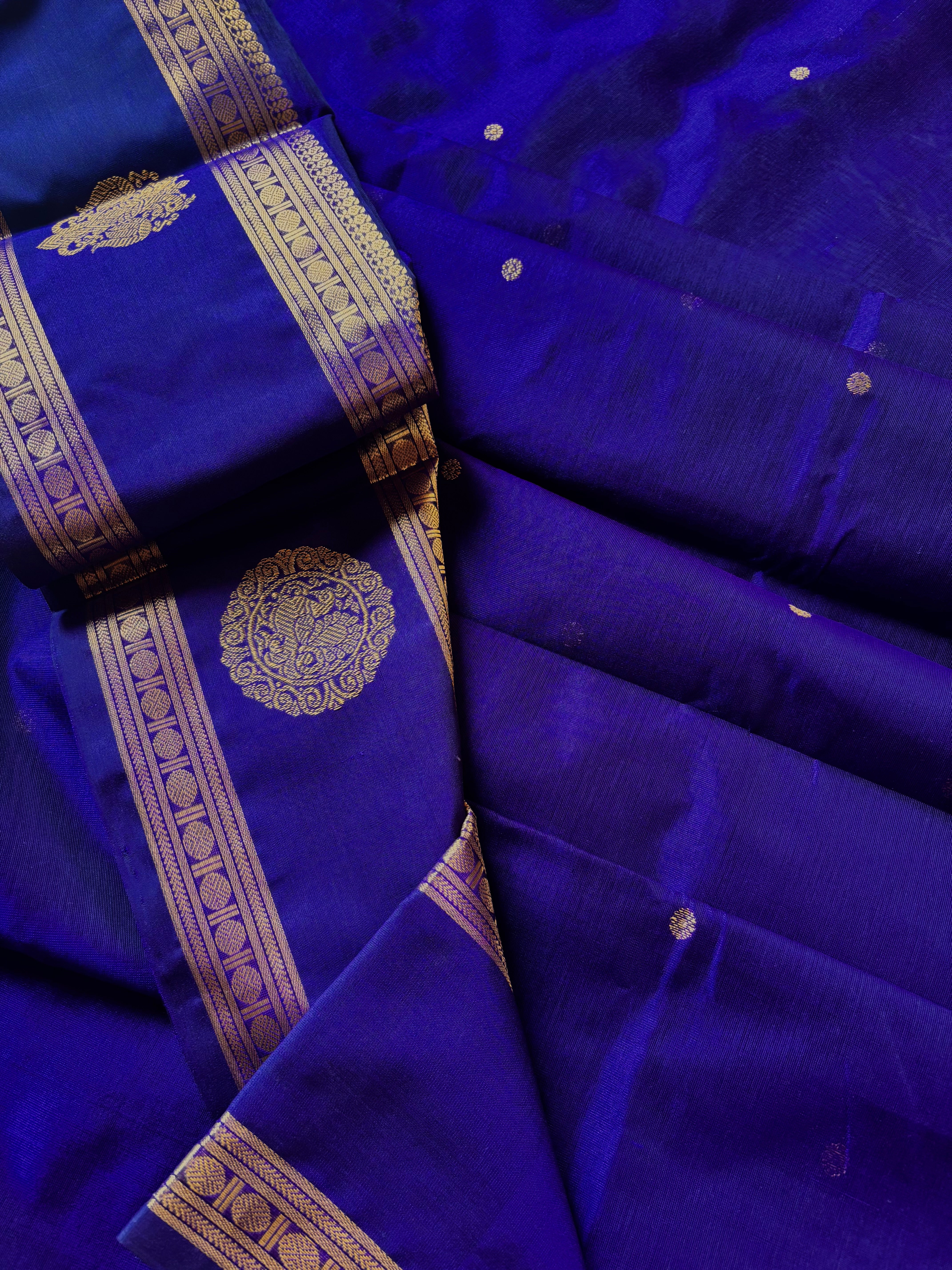 Handwoven Pure Silk Cotton Kanchipuram Saree