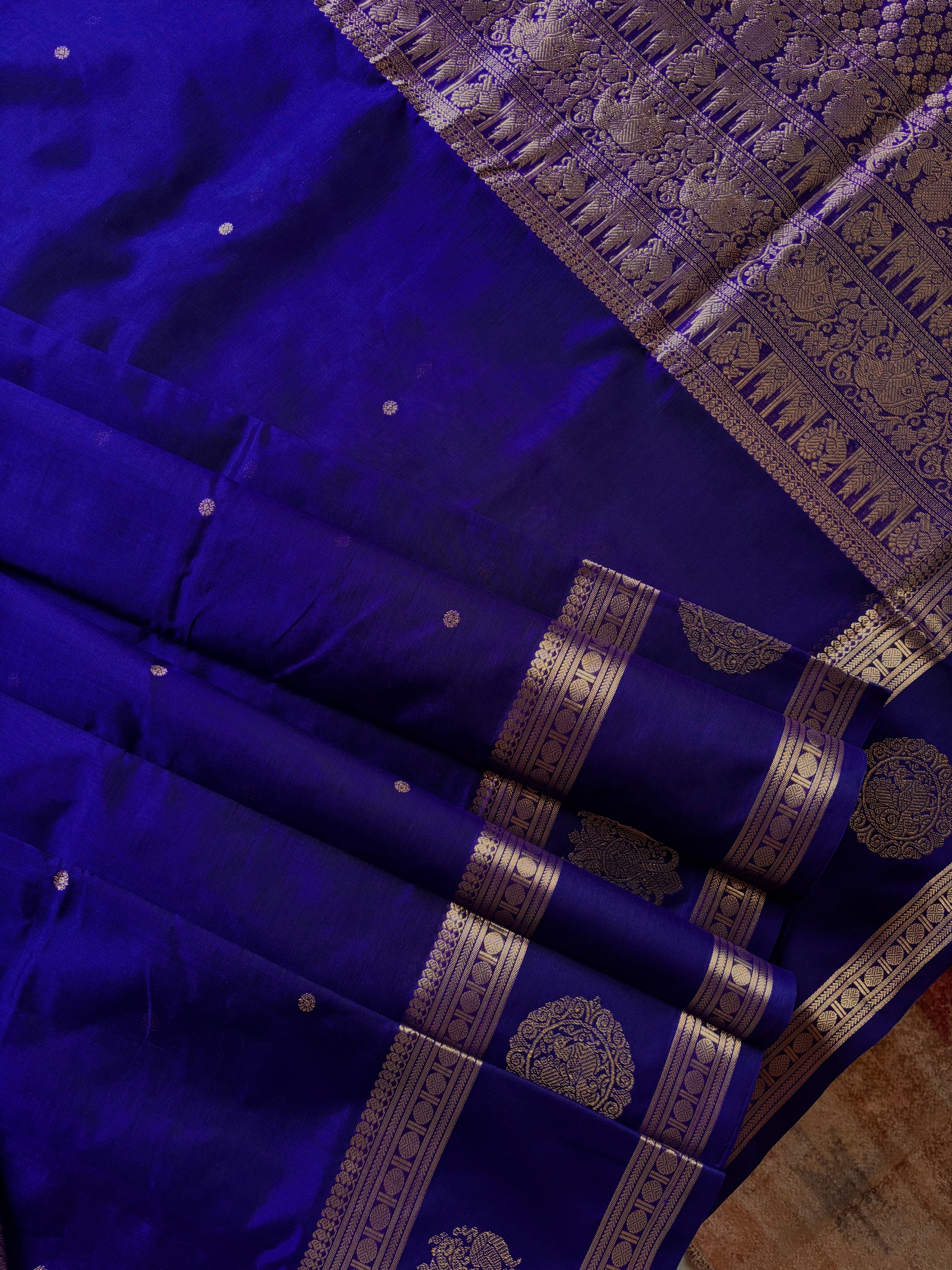 Handwoven Pure Silk Cotton Kanchipuram Saree